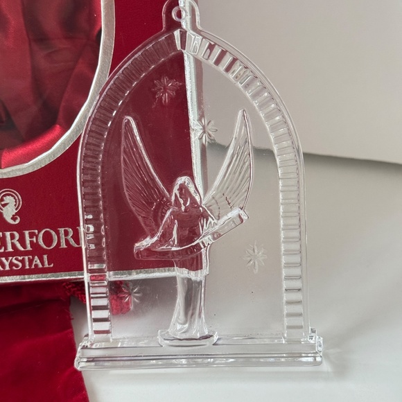 Waterford Crystal 2008 Christmas Ornament with Enhancer and Box - Nativity Angel - Picture 2 of 3